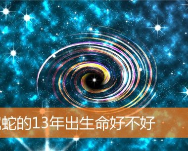 属蛇的13年出生命好不好