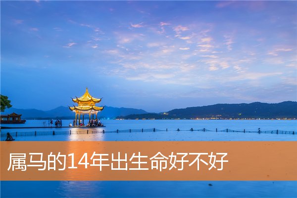 属马的14年出生命好不好
